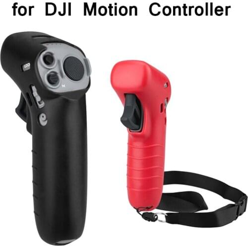 Silicone Cover Lanyard for DJI Motion Controller Protective Sleeve Skin Case Anti-Lost Neck Strap for DJI FPV Combo Accessories