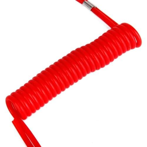 Safety Tether Rope Boat Ignition Motor Outboard Kill Stop Switch Lanyard Red