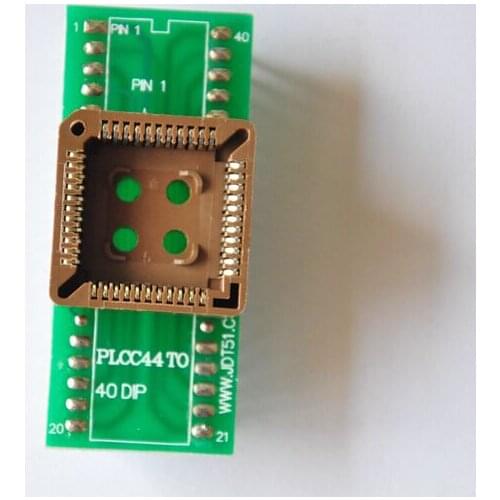 PLCC44-DIP40 socket adapter for TNM5000/TNM2000 USB Universal IC nand flash Programmer
