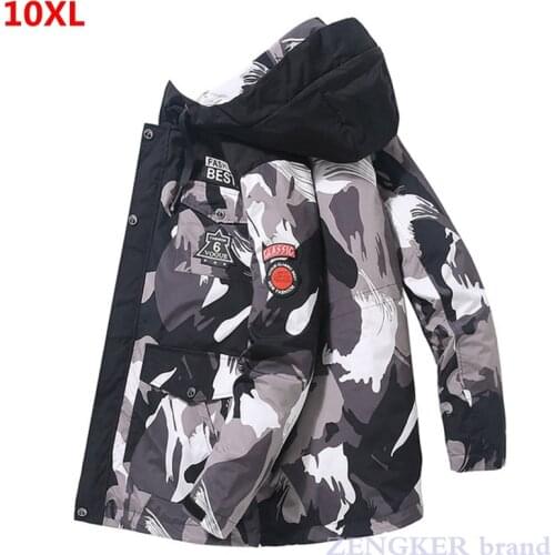 Spring autumn jacket mens plus size windbreaker thin mens jacket extra large punk clothes Trench trench coat men 9XL 10XL