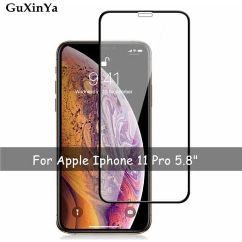 Screen Protector Glass For iphone 11 Pro Full Glue Tempered Glass For iphone 11 Pro Full Cover Glass For iphone 11 Pro Film 5.8"