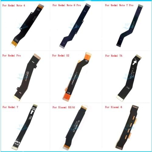 For Xiaomi Mi A1 5X Redmi 7A S2 note 4 6 7 pro LCD Display Main Board Cable Motherboard Flex Ribbon Cable Spare Parts