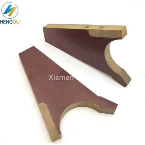 1 Pair Roland 200 wood Ink Duct End Blocks Man Roland printing machine parts ink fountain divider