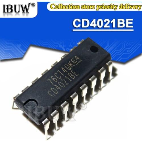 10PCS CD4021BE DIP16 CD4021 DIP-16 CD4021BD DIP