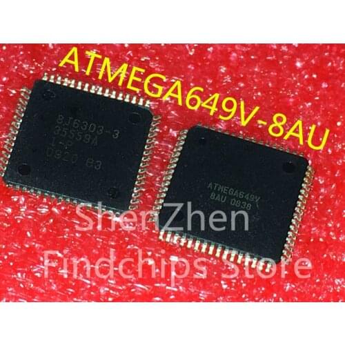 100% New&Original In Stock ATMEGA649V-8AU TQFP