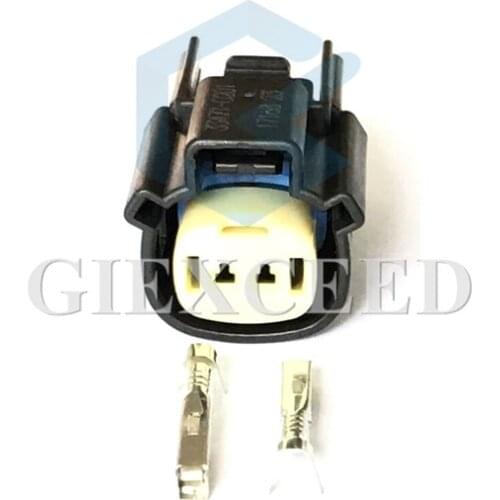 2 Sets 2 Pin 33471-0201 Auto Lamp Socket Automotive Temperature Sensor Connector For BUICK EXCELLE VERANO