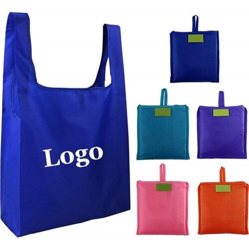 500 pcs/lot) custom foldable gift bags with logo printed