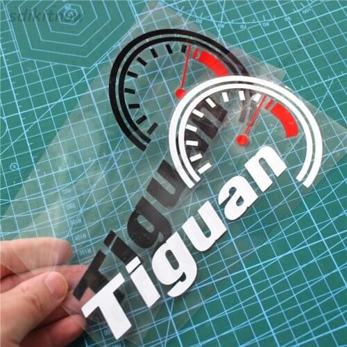 1pc Car Dash borad headlights Windows Sports Racing PVC Vinyl Decal Sticker For Volkswagen tiguan 2018 2013 2014 2017 2019 2020