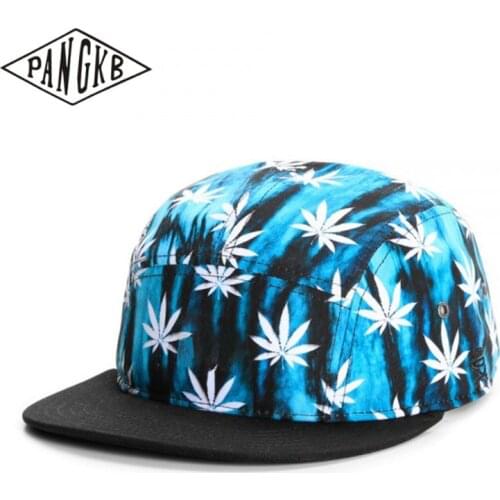 PANGKB Brand sun hats BEST BUDZ 5 PANEL CAP Maple leaves adult outdoor casual baseball cap sports snapback hat for men women