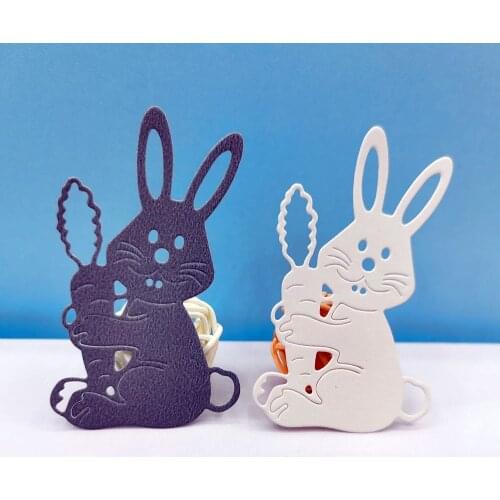 Rabbit Cutting Dies Circle All For Scrapbooking Embossing And Cutting Templates Scrapbooking Stamping Products For Crafts Molds
