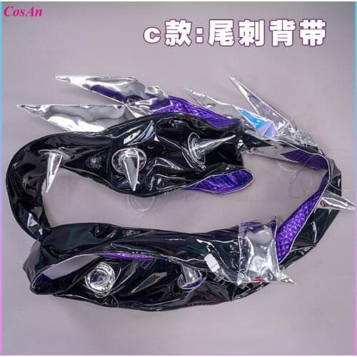Hot Game LOL ALL OUT Evelynn Cosplay The High Quality Tail Sting Straps Unisex Halloween Party Role Play Prop