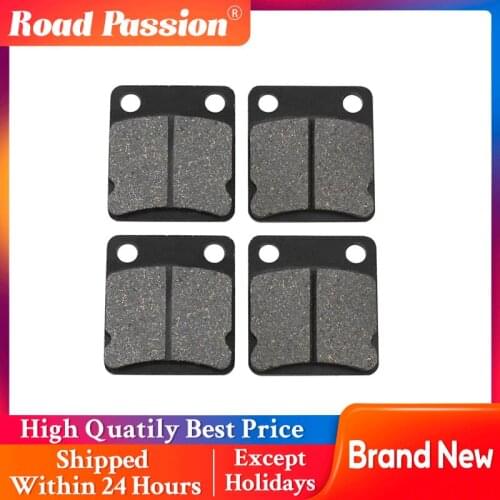Road Passion Motorcycle Front and Rear Brake Pads For SUZUKI LT-F 500 Vinson Quadrunner 2003-2007 LT-A 500 Vinson 4WD 2002-2007