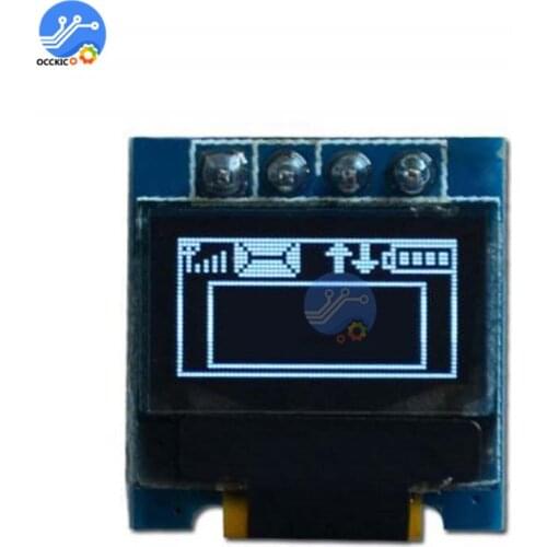 0.49 inch OLED Display Screen Module SSD1306 Chip Control 64x32 0.49" Screen I2C IIC Super Bright for Arduino