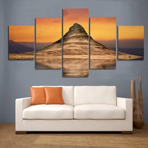 Famous Landscape Modular HD Printed 5 Panel Posters and Prints Canvas Painting Print Wall Picture for Living Room Home Decor