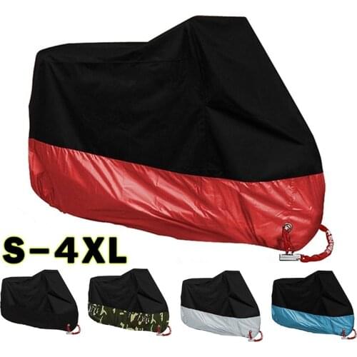 M L XL Motorcycle Cover Universal Outdoor Uv Protector All Season Waterproof Bike Rain Dustproof Motor Scooter Cover