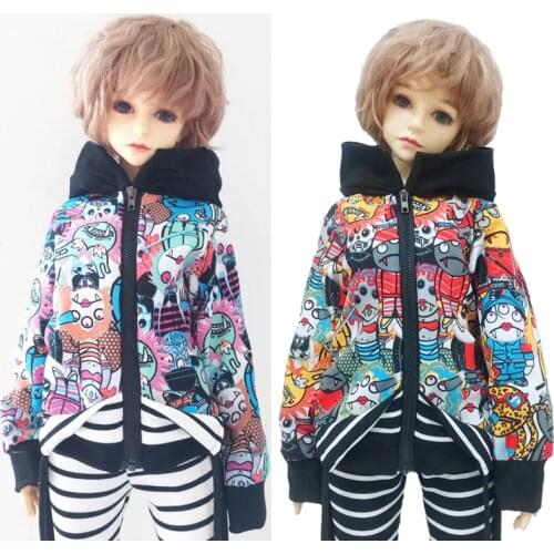 1/3 1/4 1/6bjd Doll Clothes fashion Hoodie jacket cardigan coat or pants for Blyth Azone OB23 OB24 SD 1/6 doll accessories