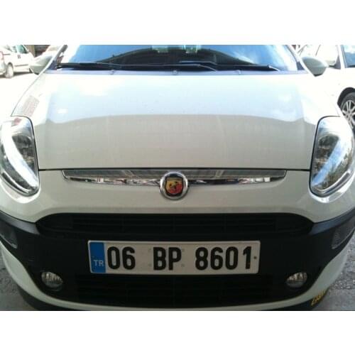 Punto Evo and Punto Abarth Logo Silicone Sticker car ornament fiat logo front rear Abarth Emblem