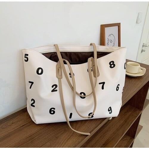 Shoulder Bags For Women Shopper Totes Fashion Top Summer 2021 New Soft Simple Leather Korean Luxury Handbags Designer Female Bag