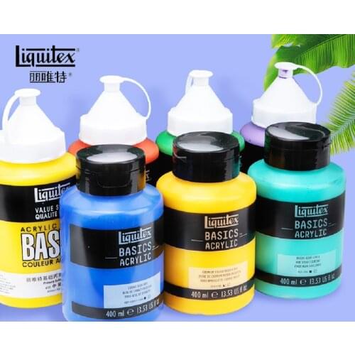 Liquitex acrylic paint 400ML wall painting special fluid painting material Diy nail graffiti painting shoes textile paint