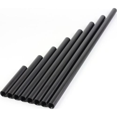 10 15 20 25 30 35 40 45cm Rod Diameter Dia OD 15mm Aluminium Rail Tube fr Tripod DSLR Rig 4K 8K Film Camera Support System LWS