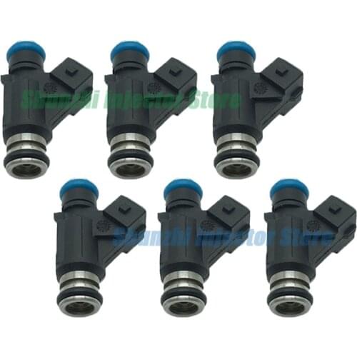 6pcs Fuel Injector Nozzle For CHEVROLET oem 25344543 253 44 543