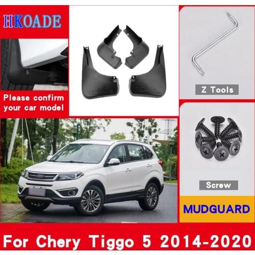 Car Fender Mud Flaps For Chery tiggo 5 2014-2020 Mudguards Splash Guards Fender Mudflaps Car Fender Accessories Car Fender