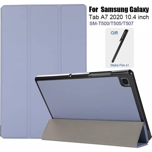 Case For Samsung Galaxy Tab A7 2020 SM-T500 SM-T505 SM-T507 10.4 inch Cover Funda Tablet Slim Magnetic Folding Stand Shell
