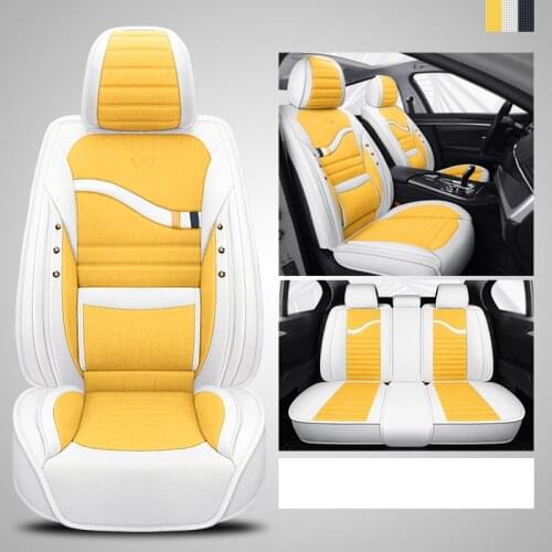 Car seat cover For skoda octavia a5 fabia 1 2 octavia tour rs karoq a7 felicia kodiaq rapid spaceback KAMIQ superb 2 accessories