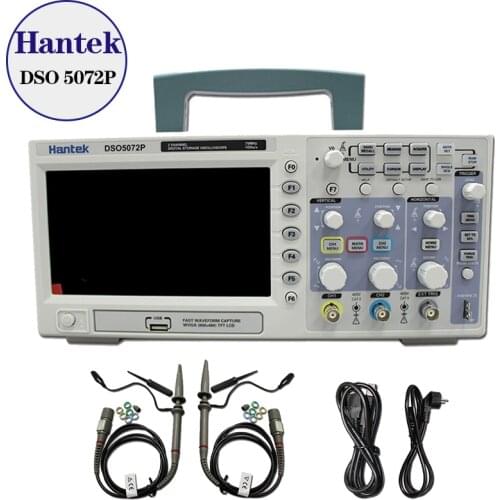 Hantek DSO5072P Digital Storage Oscilloscope 70MHz 2Channels 1GSa/s d Length 24K USB