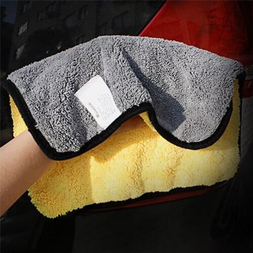 Double-sided Cleaning Tool Super Absorbency Towel Car Accessories For Bmw Ford Focus 2 Volkswagen Audi A3 Passat B6 Toyota TSLM2