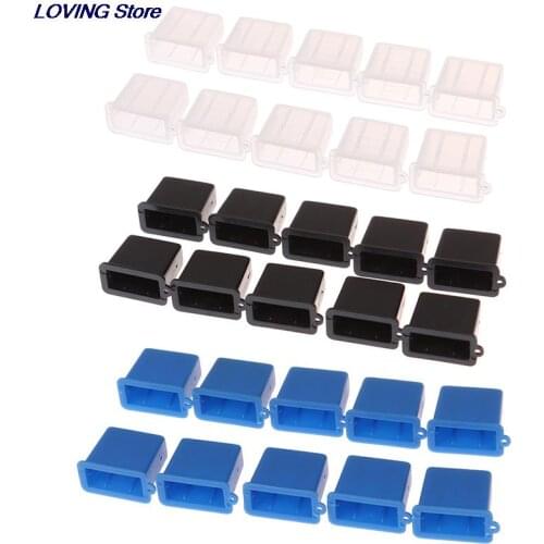 Hot sale 10pcs USB Type A Male Anti-Dust Plug Stopper Cap Cover Protector