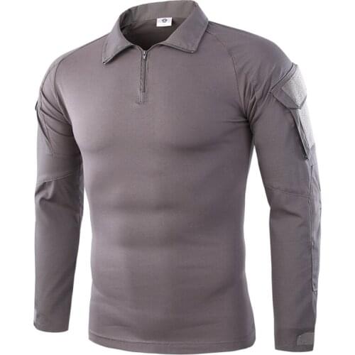 2020 Camouflage Uniform Combat Shirt Cargo Multicam Airsoft Paintball Military Tactical Tshirt