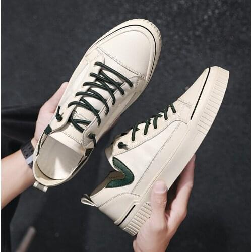 Sneakers on sneaker high Breathable comfortable shoe para summer Casual Men athletic zapatos leather white leisure Mens quality