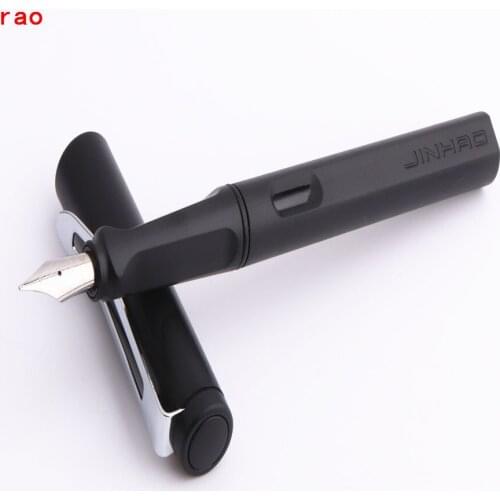 Fashion luxury High quality Jinhao 596 Pure Matte black Student school office supplies fountain pen The best gift ink pens