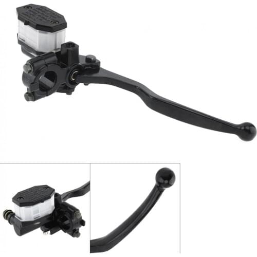 Motorcycle Front Brake Clutch Master Cylinder CNC Reservoir Hydraulic Pump Lever for Yamaha /Honda /Kawasa/ Suzuki GN125 / GS125