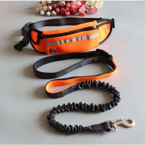 Dog Leash Running Nylon Hand Pet Products Sets Harness Collar Jogging Lead Adjustable Leashes Pet Accessories Dogs Training