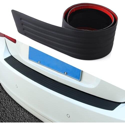 New Rubber Rear Guard Bumper Protector Trim Cover For Subaru Forester Outback Lmpreza Justy Legacy Tribeca XV