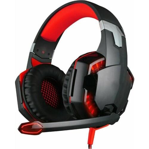 POHIKS 1pc Professional Wired E-sports Gaming Headphone Adjustable Stereo Bass Luminous Headset For PC Computer Laptop