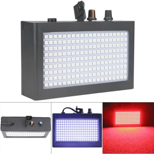 180 LEDs 35W Colorful Strobe Light with Remote Sound Control and Strobe Speed Adjustable Fit for Stage/Disco/Bar/Party/Club