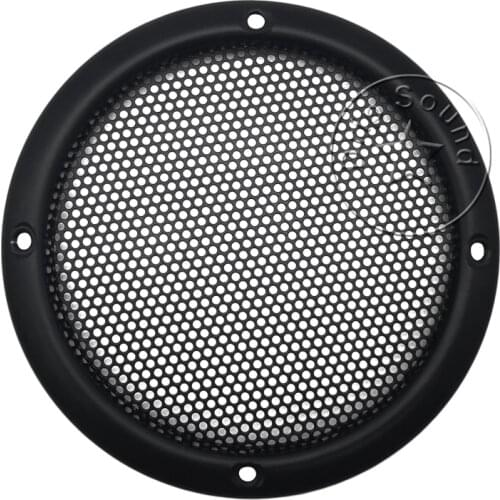 For 3" inch Car Audio Speaker Conversion Net Cover Decorative Circle Metal Mesh Grille Protection 93mm