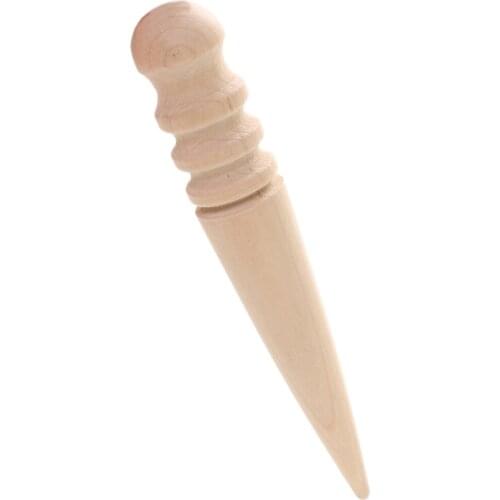Leathercraft Wood Edge Slicker Rounds Multi Size Burnisher For Leather