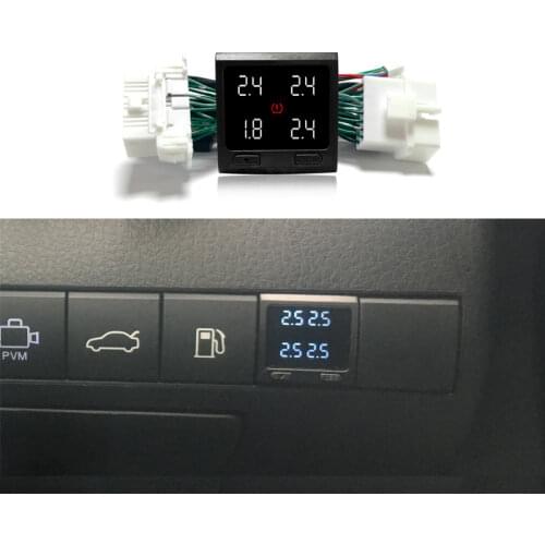 For Toyota Camry 2018 2019 TPMS Tire Pressure Monitoring System Real Time Monitor Type Safe Unit Connect OBD No Sensor