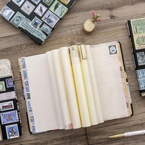 Sketchbook Journals Notebooks Vintage A5 Time Management Planner Agenda Notepads Stationery Office School Supplies Budget Book