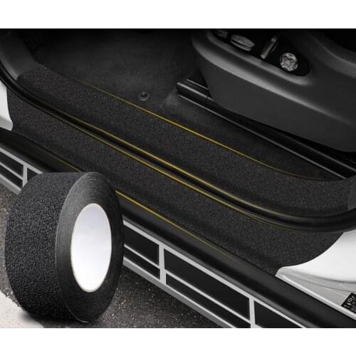 Universal Car Door Sill Protective Nano Tape Films PVC Anti Slip Threshold Cover Panel Step Protector Sticker Guard 5/1Meters