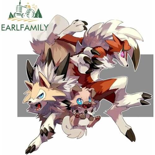 EARLFAMILY 13cm x 12.7cm For Zerochan Anime Funny Car Stickers Creative Windshield Laptop Decal Scratch-Proof Vinyl Car Wrap