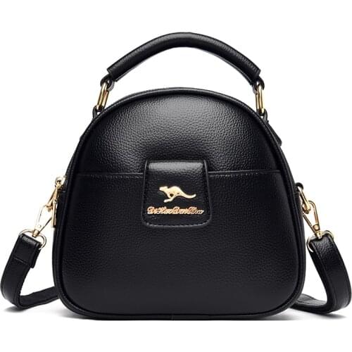 High Quality Leather Shoulder Bag For Women 2021 Simple Luxury Solid Color Crossbody Bag Ladies Designer Fashion Handbag Purses