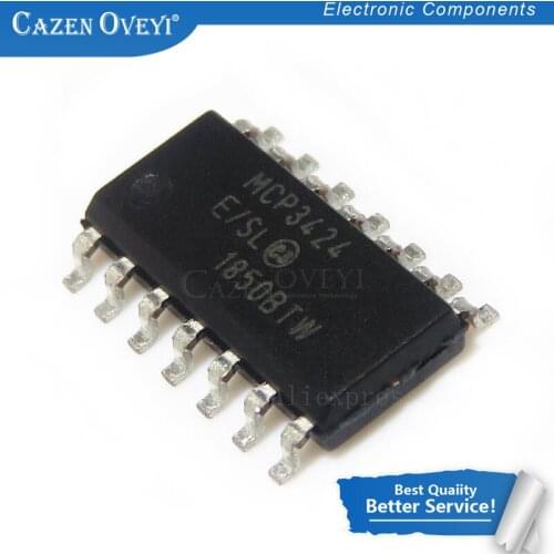 1pcs/lot MCP3424-E/SL SOP-14 MCP3424-E 3424 MCP3424 P3424 CP3424 In Stock