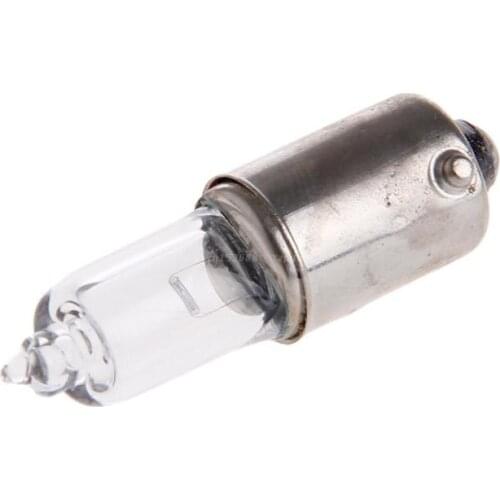 10Pcs H6W 434 BAX9S 12V 6W Clear Glass Miniature Lamp C2R Filament Car Bulbsc