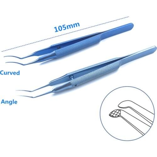105mm Titanium Ultrata Style Capsulorhexis Forcep ophthalmic eye instrument