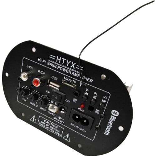 12V-220V Bluetooth Subwoofer Amplifier Board Car Audio Motherboard